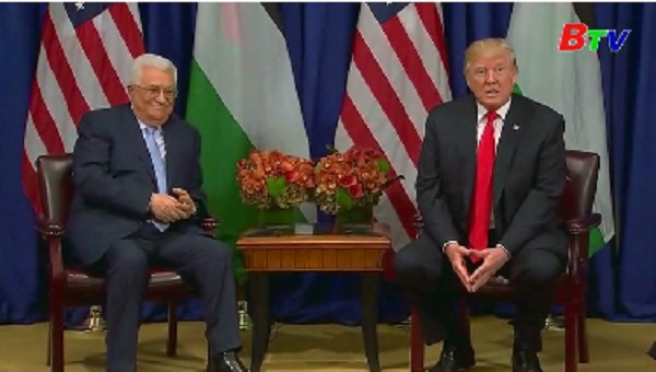 Tổng thống Palestine kêu gọi thúc đẩy giải pháp 2 nhà nước