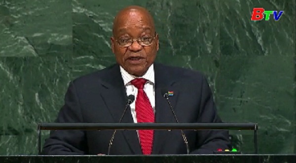 Tổng thống Nam Phi kêu gọi thực thi Hiệp định Paris về biến đổi khí hậu