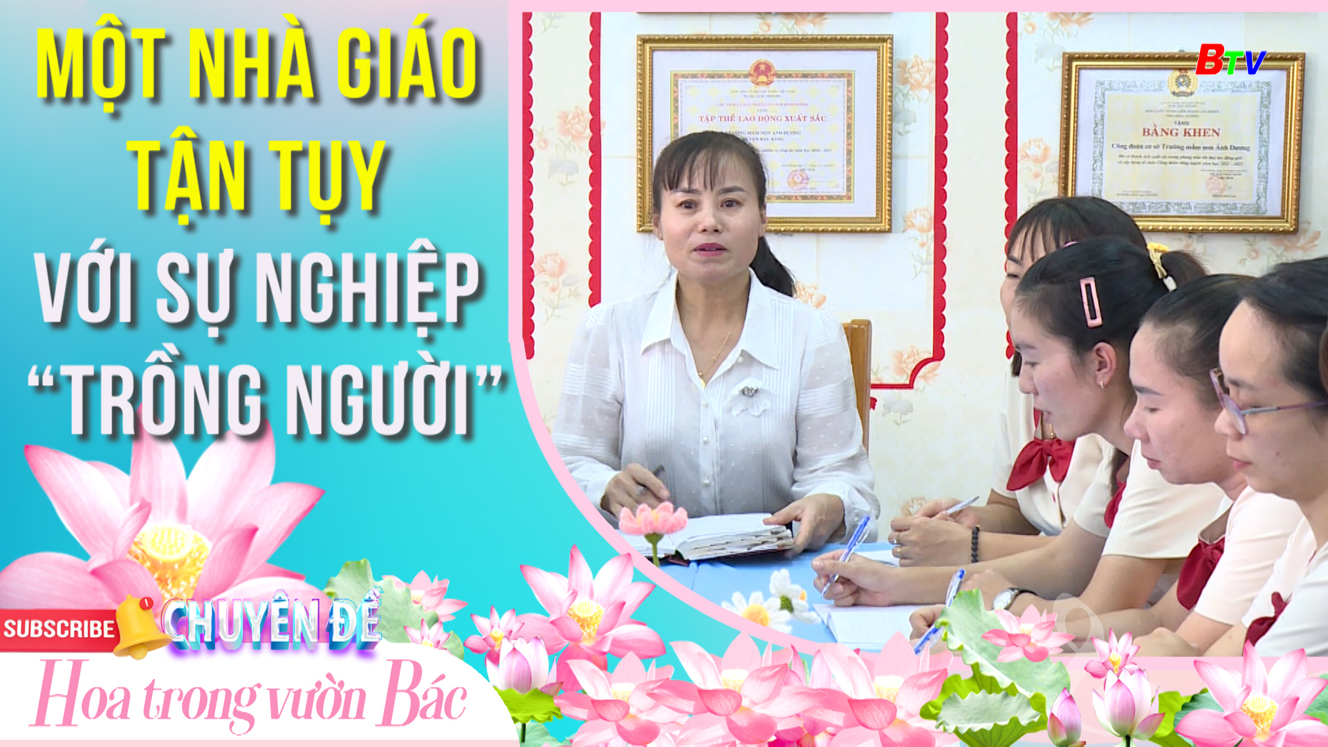 Một nhà giáo tận tụy với sự nghiệp “Trồng người”