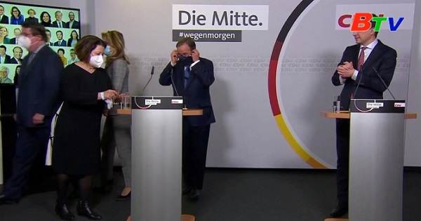 CDU của Đức chính thức xác nhận ông Armin Laschet đắc cử chủ tịch