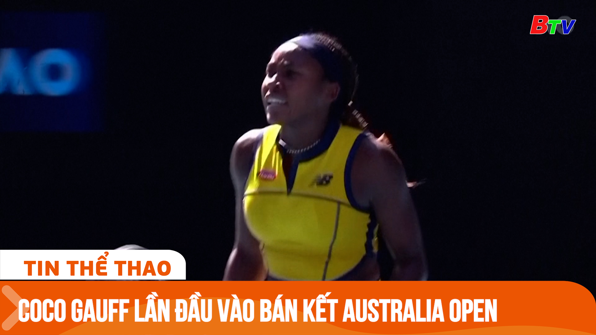 Coco Gauff lần đầu vào Bán kết Australia Open | Tin Thể thao 24h