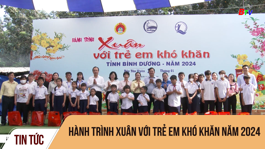 Hành trình xuân với trẻ em khó khăn năm 2024