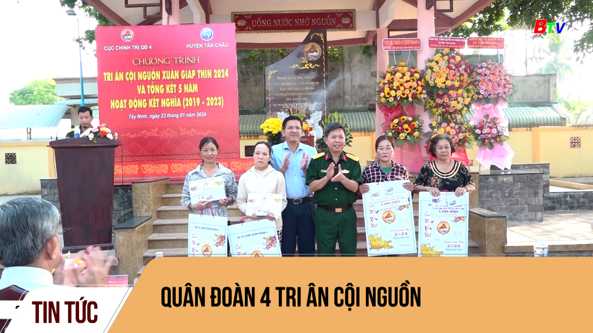 Quân đoàn 4 tri ân cội nguồn