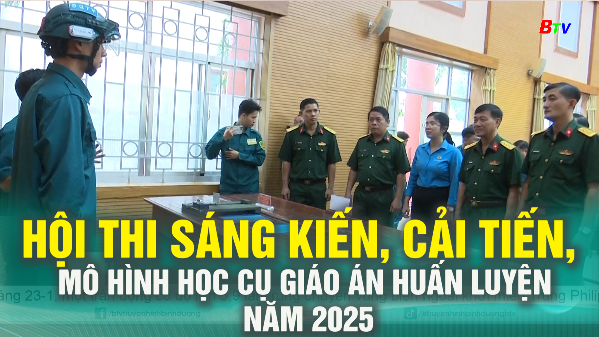 Hội thi sáng kiến, cải tiến, mô hình học cụ giáo án huấn luyện năm 2025