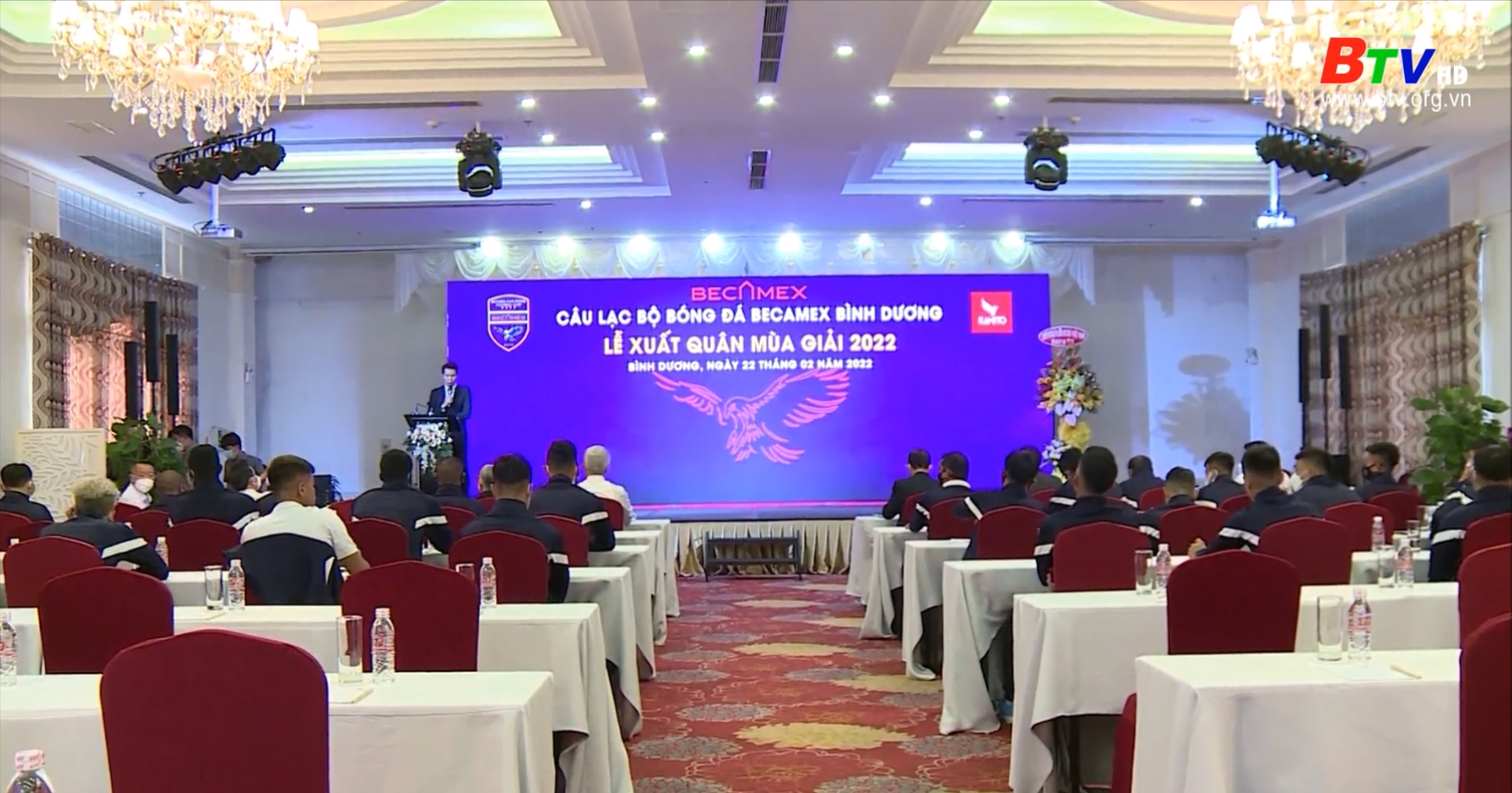 Câu lạc bộ Bóng đá Becamex Bình Dương đặt mục tiêu top 3 V-League 2022