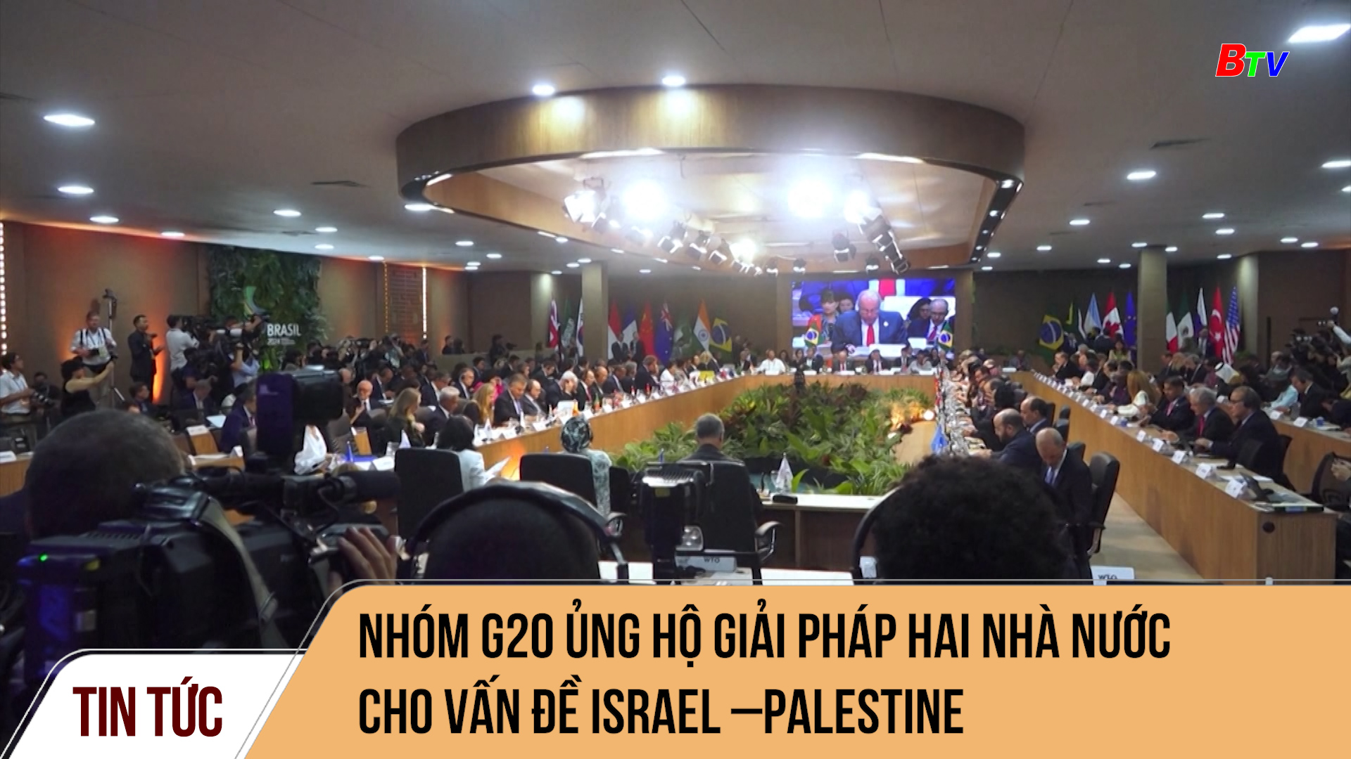 Nhóm G20 ủng hộ giải pháp hai nhà nước cho vấn đề Israel–Palestine