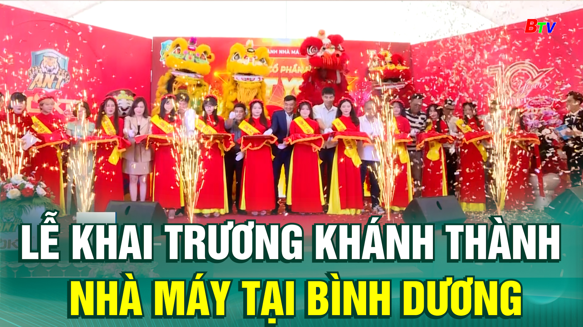 Lễ khai trương Khánh thành nhà máy tại Bình Dương