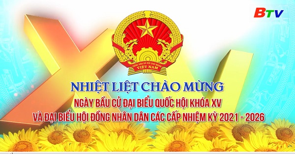 Nhiệt liệt chào mừng ngày Bầu cử Đại biểu QH và HĐND