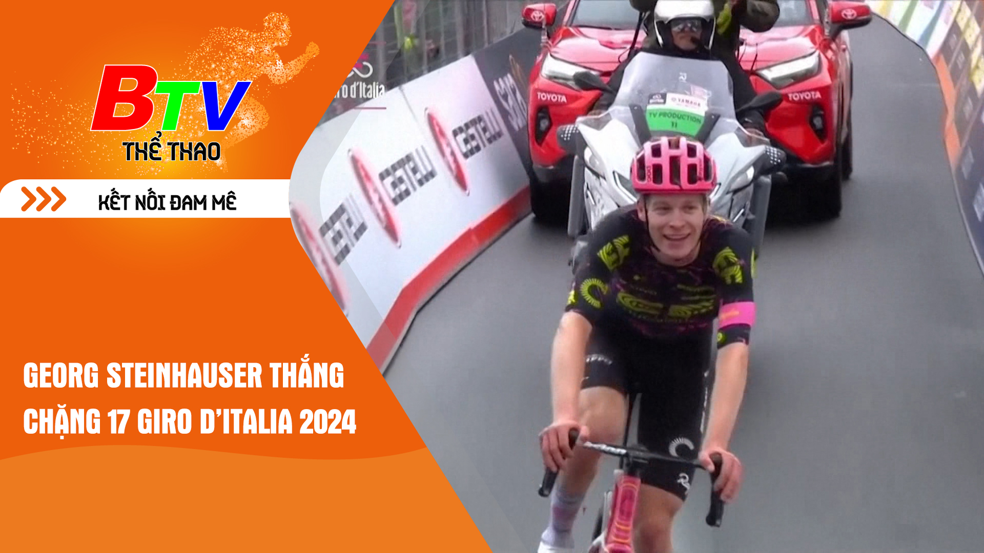 Georg Steinhauser thắng chặng 17 Giro D’Italia 2024 | Tin Thể thao 24h