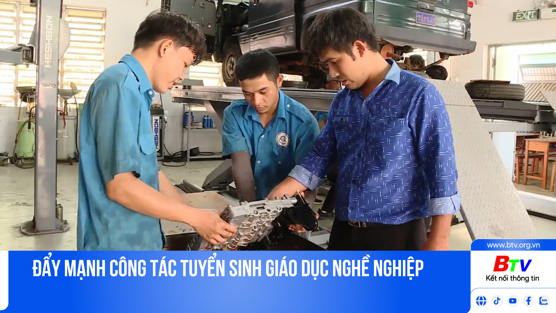 Đẩy mạnh công tác tuyển sinh giáo dục nghề nghiệp