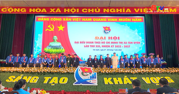 Đại hội Đại biểu Đoàn Thanh niên Cộng sản Hồ Chí Minh thị xã Tân Uyên nhiệm kỳ 2022 - 2027