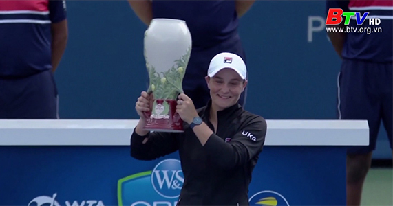 Ashleigh Barty giành chức vô địch đơn nữ Cincinnati