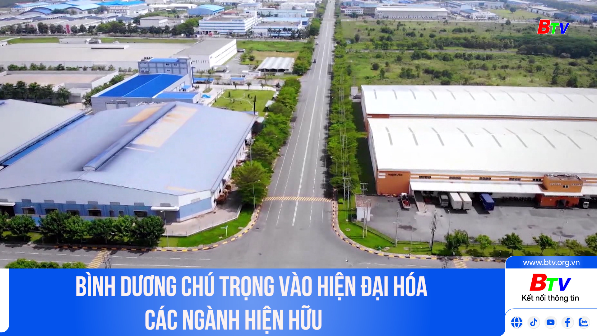 Bình Dương chú trọng vào hiện đại hóa các ngành hiện hữu 