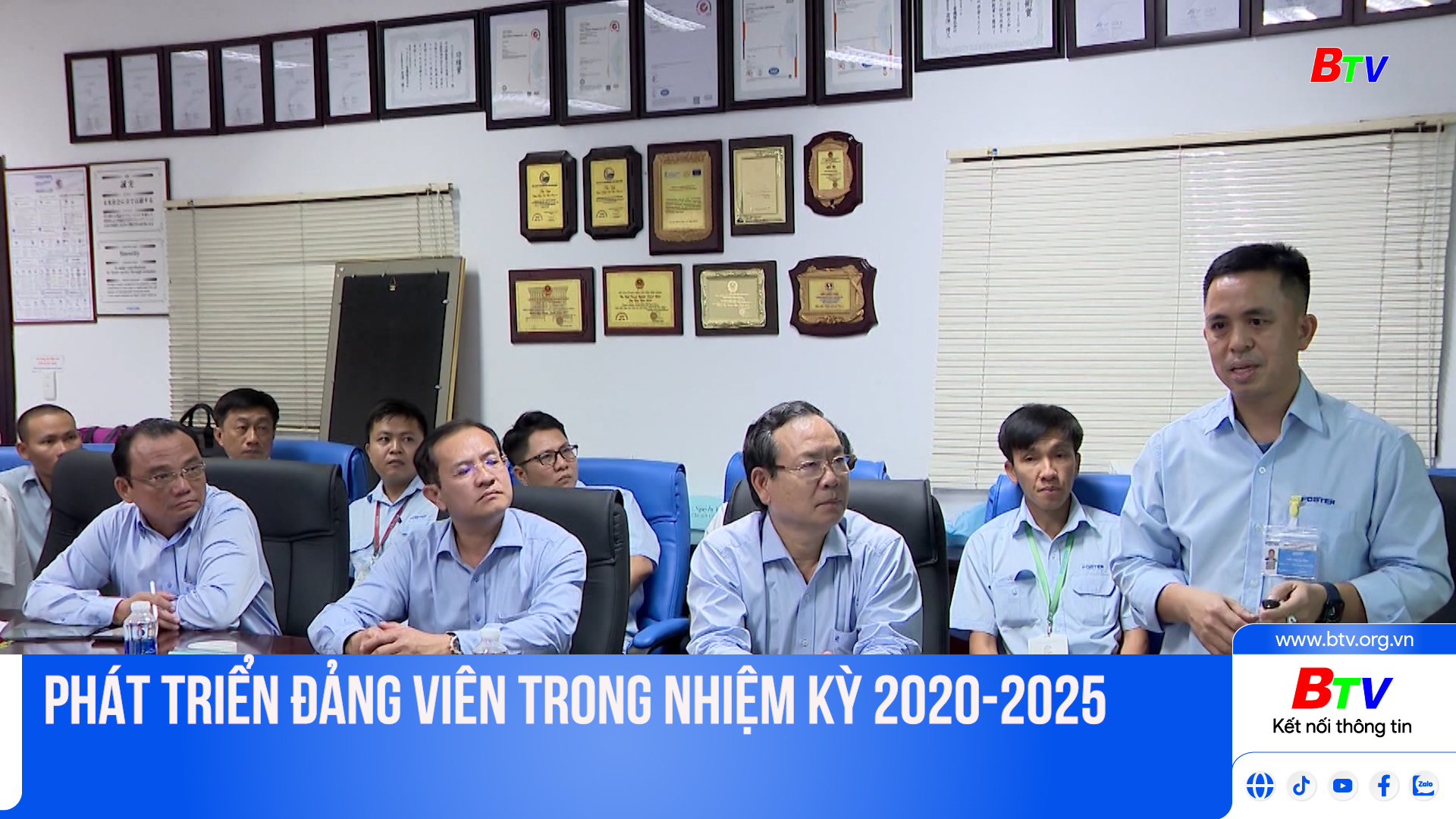 Phát triển Đảng viên trong nhiệm kỳ 2020-2025