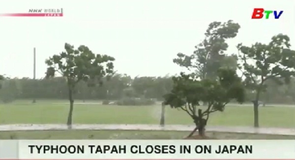  Nhật Bản - Hàn Quốc ứng phó với bão Tapah