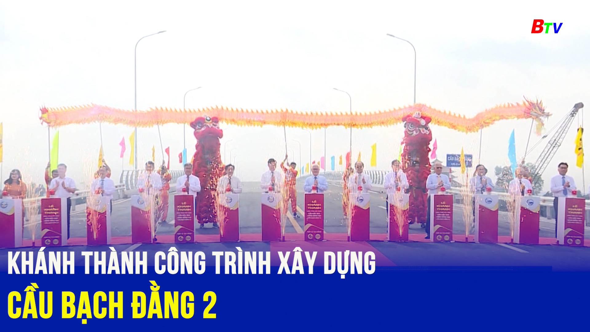 Khánh thành công trình xây dựng cầu Bạch Đằng 2