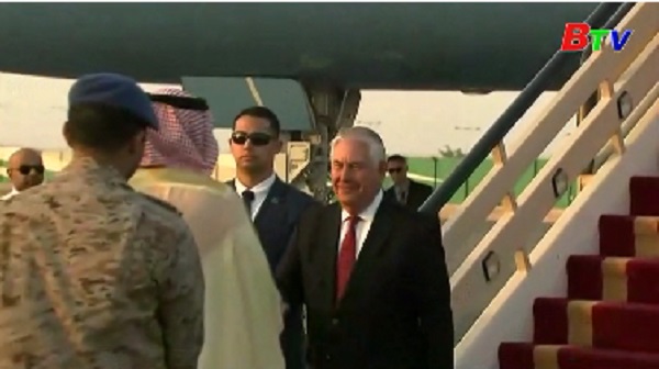 Ngoại trưởng Mỹ thăm Saudi Arabia