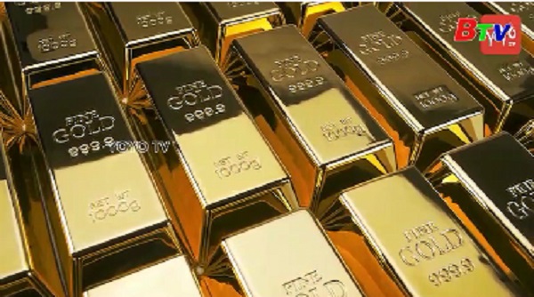 Giá vàng châu Á tăng lên gần sát mức cao nhất trong hơn 2 tháng qua