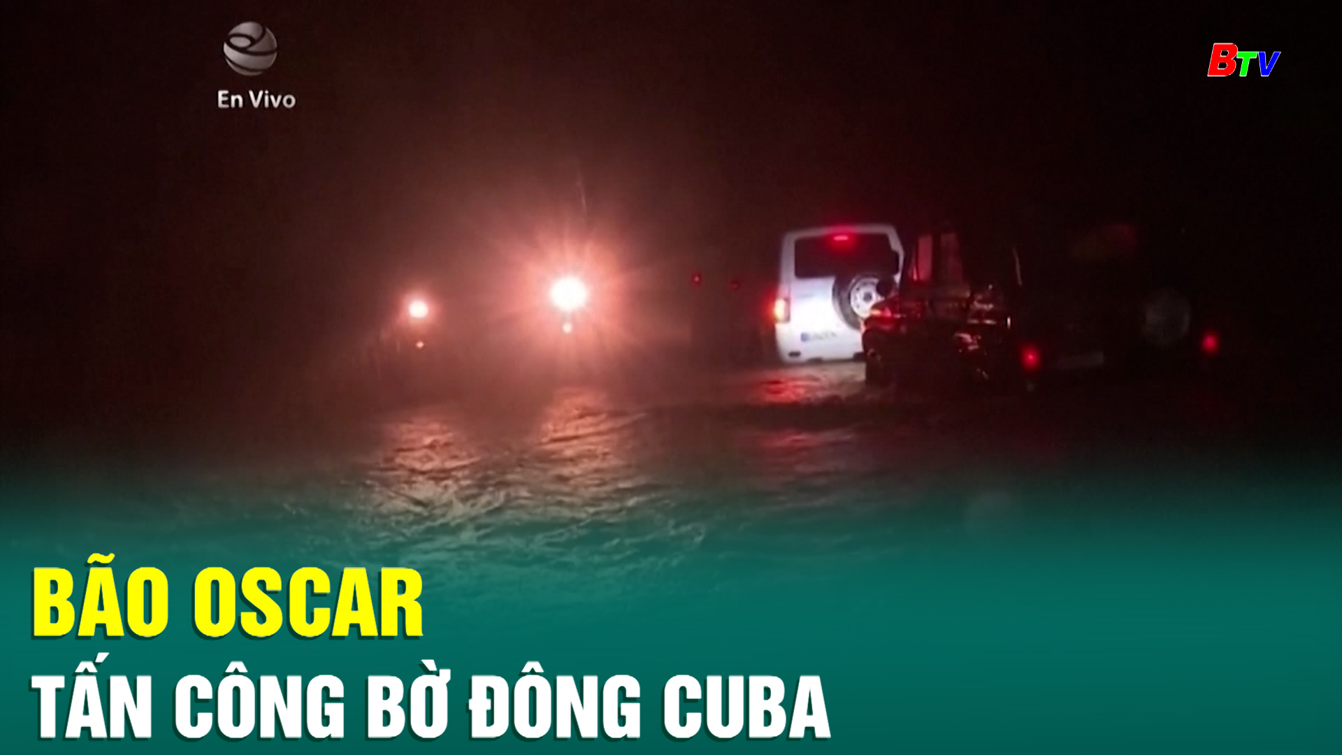 Bão Oscar tấn công bờ đông Cuba