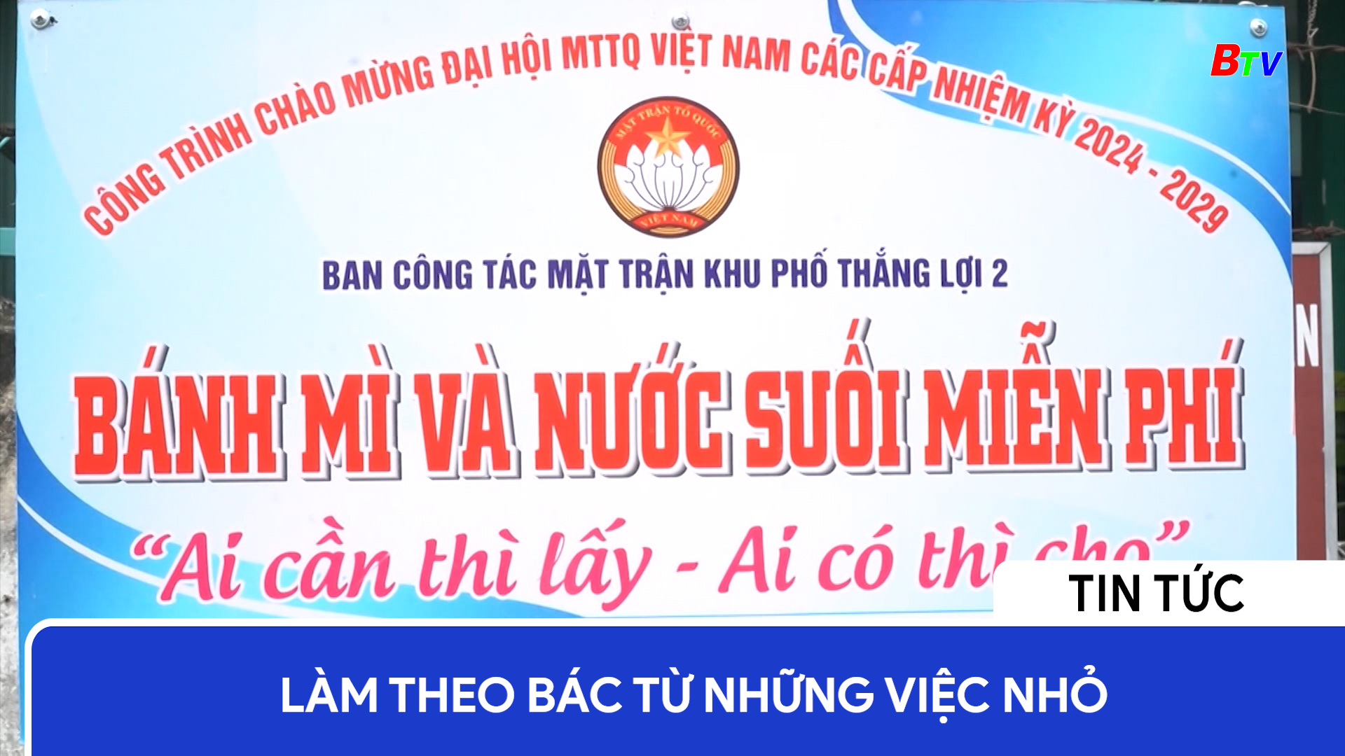 Làm theo Bác từ những việc nhỏ