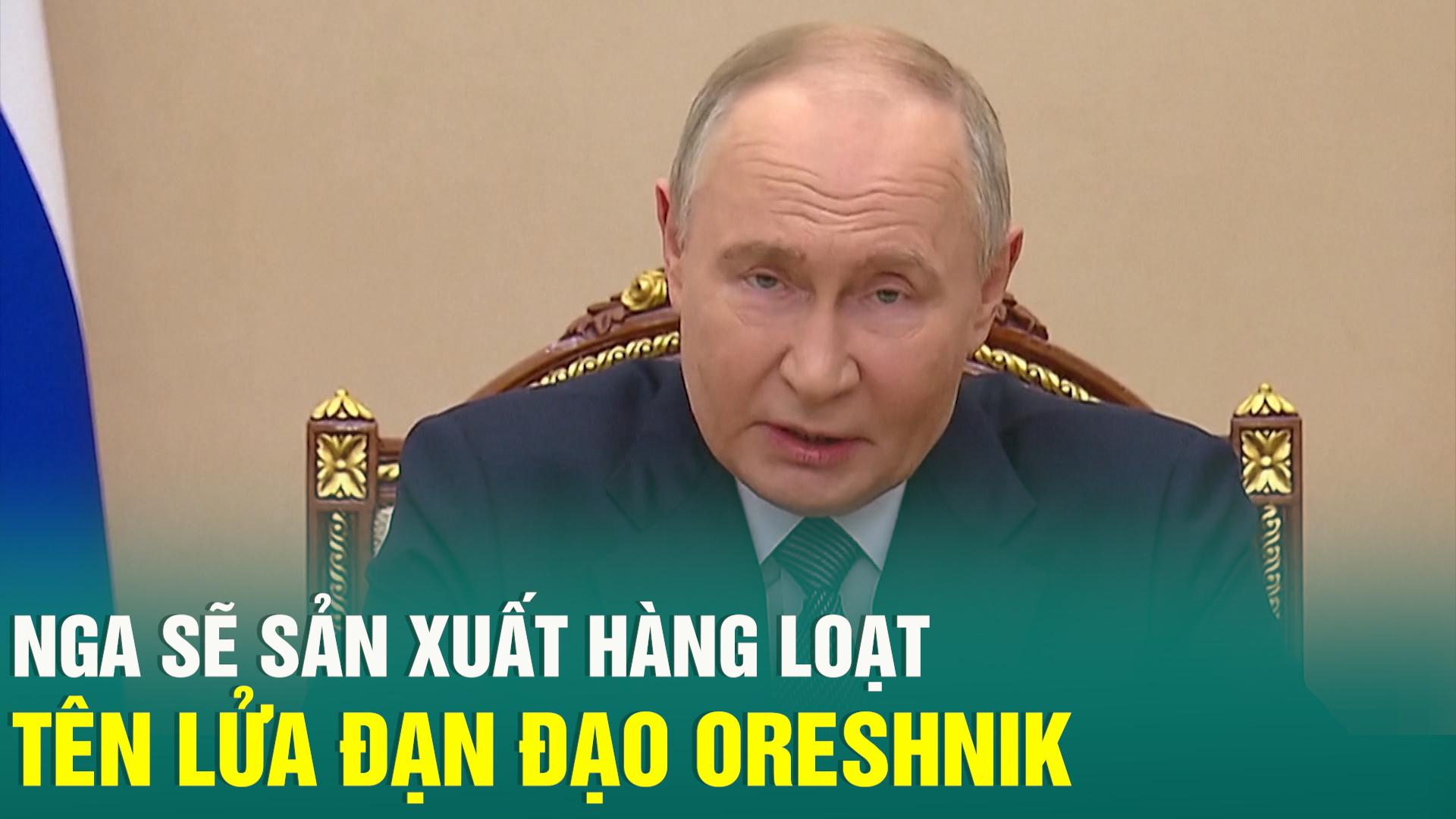 Nga sẽ sản xuất hàng loạt tên lửa đạn đạo Oreshnik