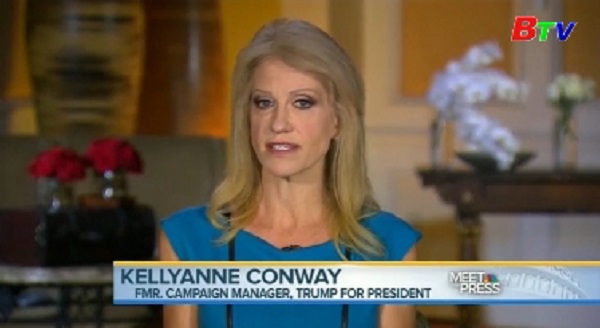 Trump chọn bà Kellyanne Conway làm cố vấn