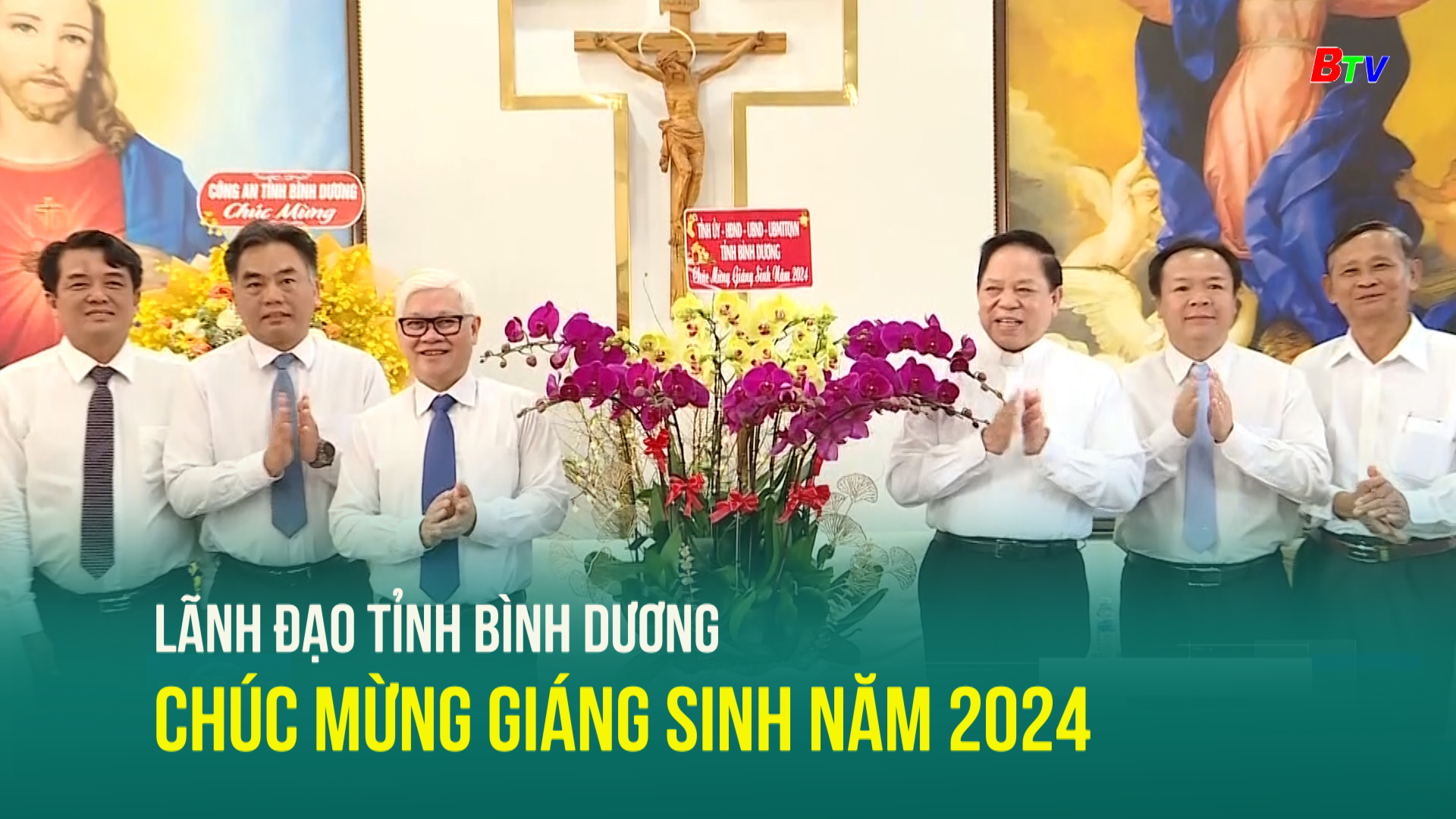 Lãnh đạo tỉnh Bình Dương chúc mừng Giáng sinh năm 2024