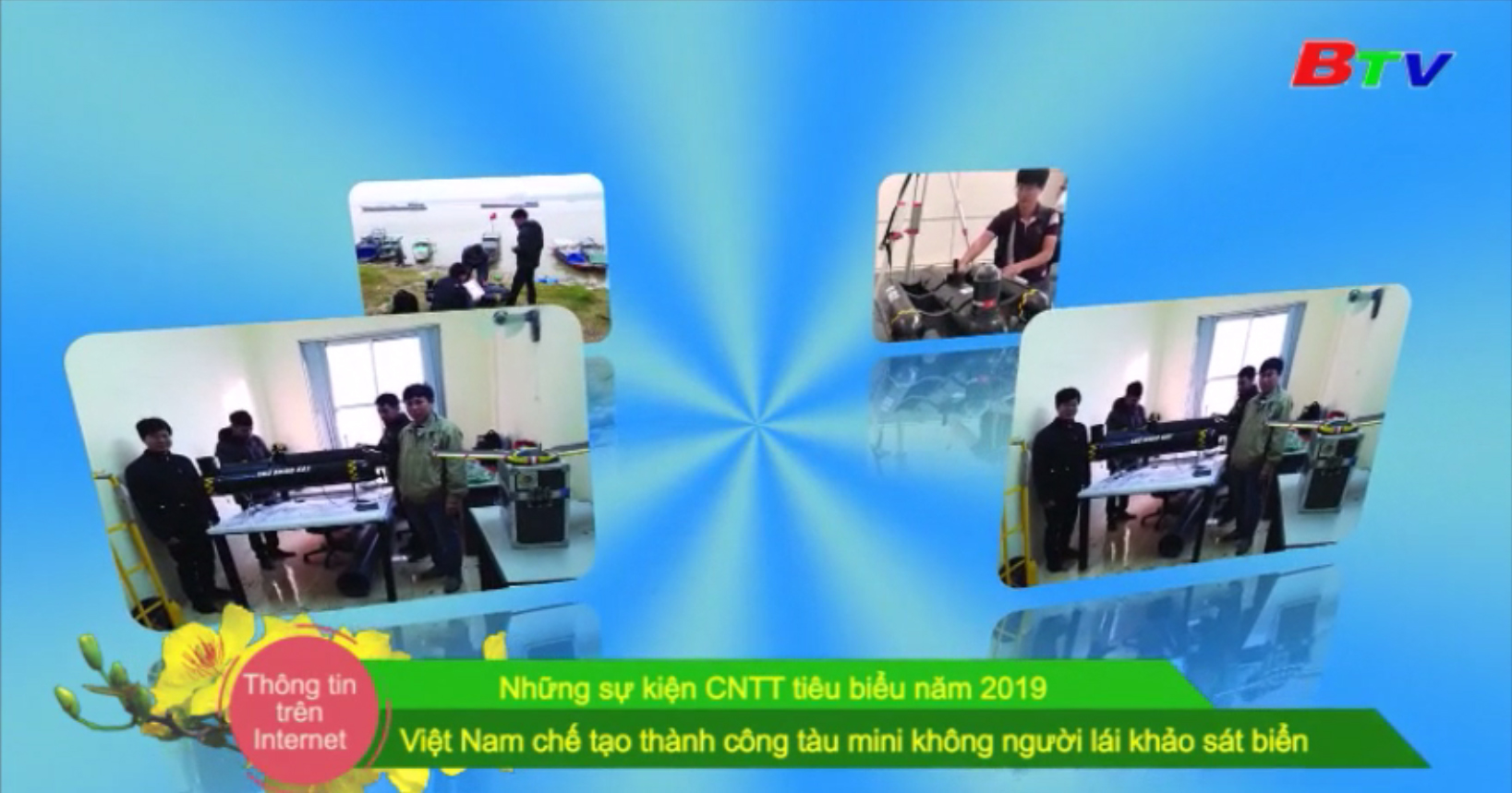 Những sự kiện CNTT tiêu biểu năm 2019 - Việt Nam chế tạo thành công tàu mini không người lái khảo sát biển