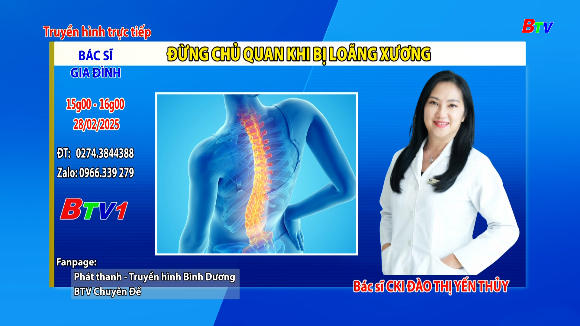 Bác sĩ gia đình: Đừng chủ quan khi bị loãng xương