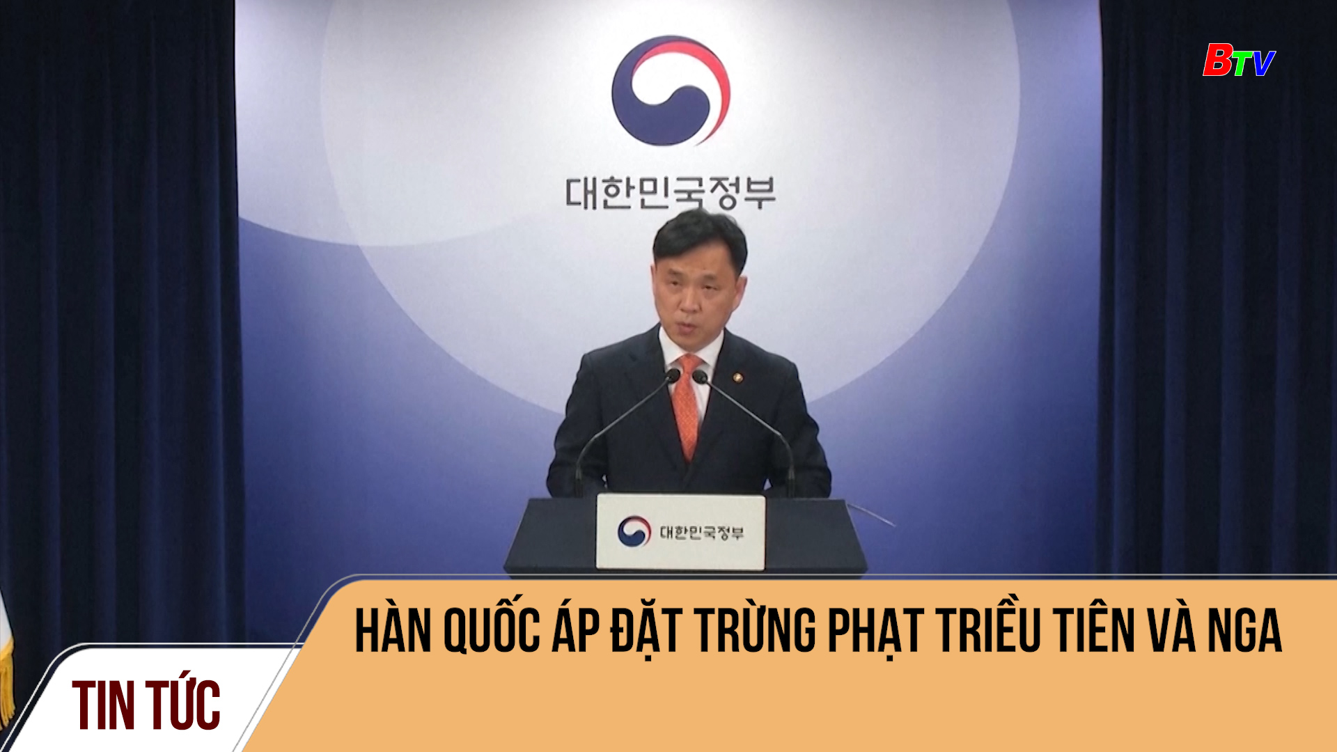 Hàn Quốc áp đặt trừng phạt Triều Tiên và Nga