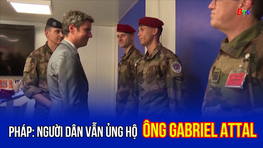 Pháp: người dân vẫn ủng hộ ông Gabriel Attal