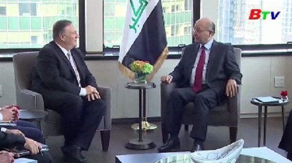 Ngoại trưởng Mỹ gặp tổng thống Iraq