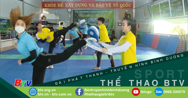 Đội tuyển Taekwondo Bình Dương chuẩn bị Giải Vô địch Quốc gia 2021