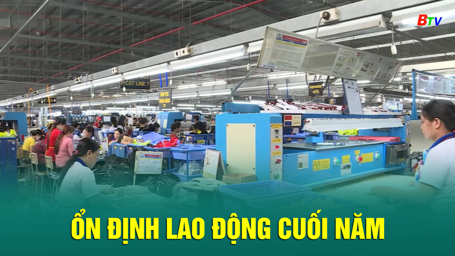 Ổn định lao động cuối năm