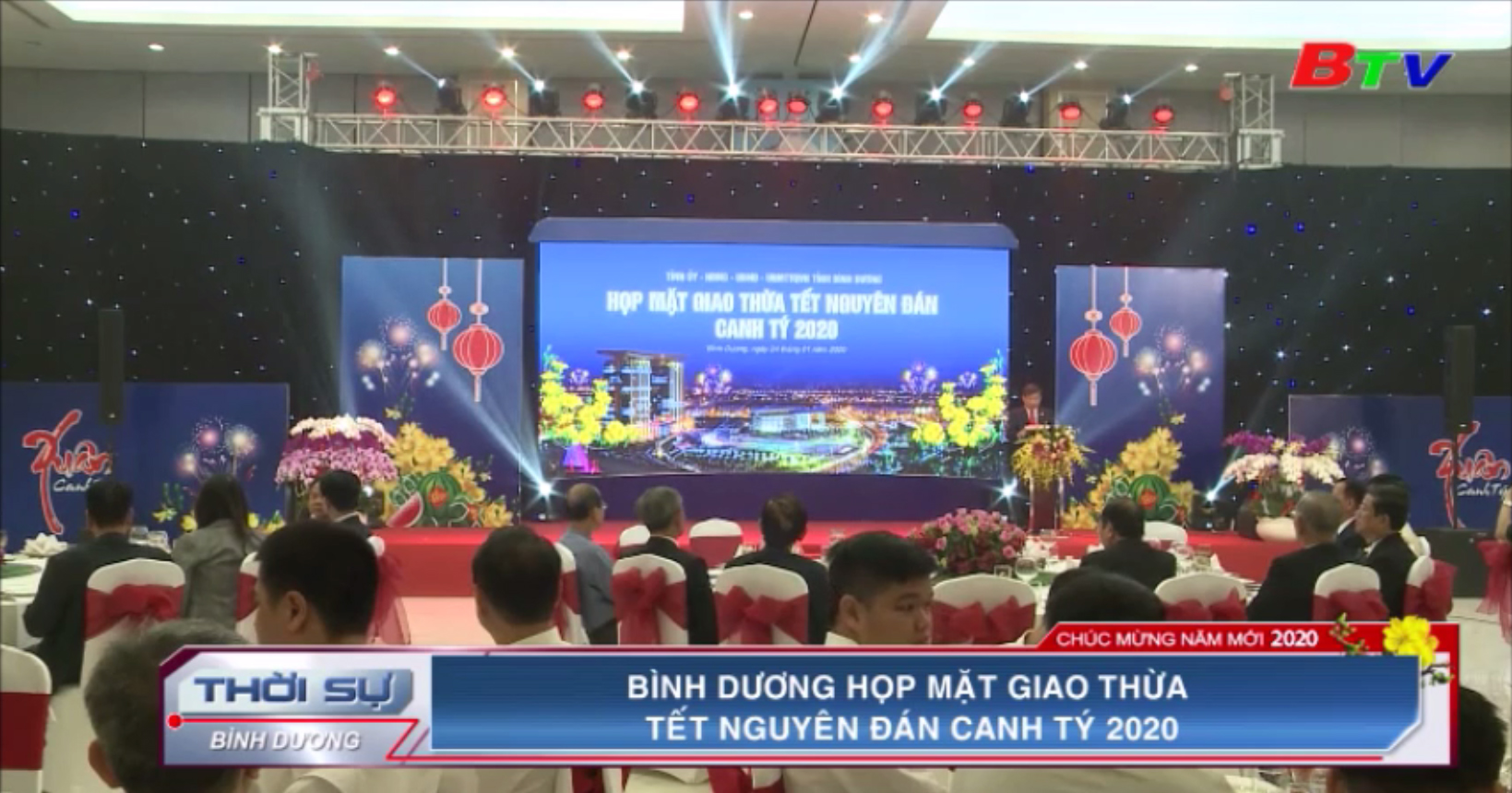 Bình Dương họp mặt giao thừa Tết nguyên đán Canh Tý 2020