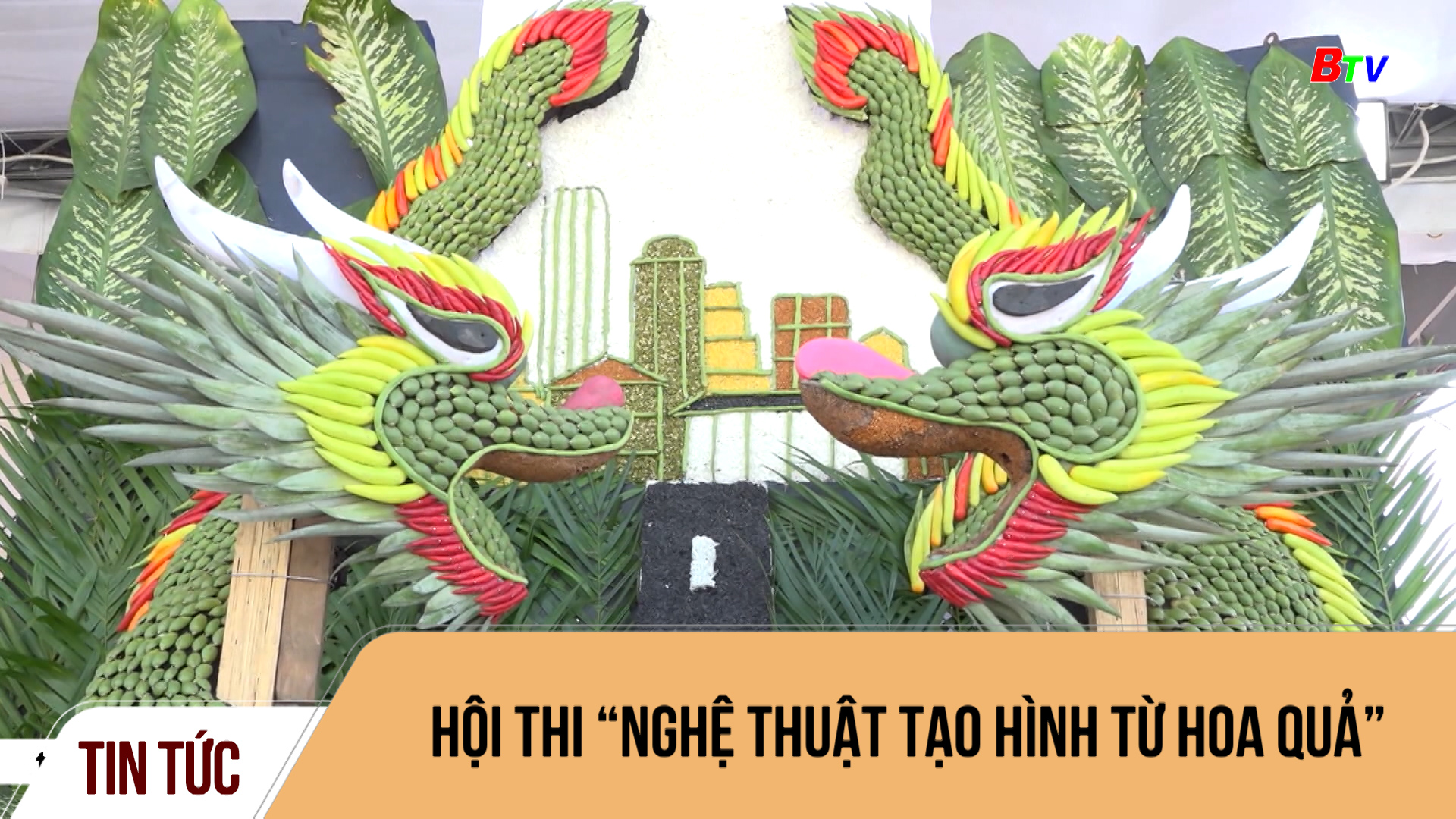 Hội thi “nghệ thuật tạo hình từ hoa quả”