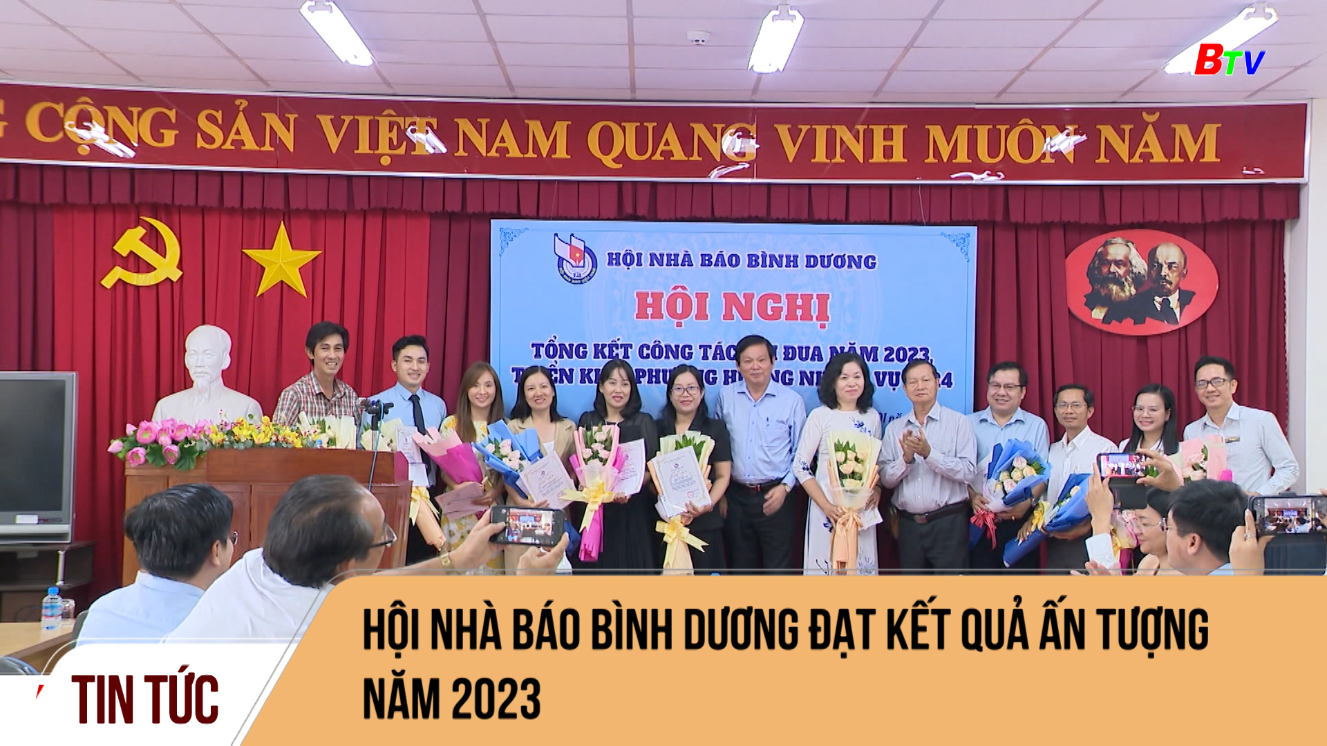 Hội Nhà báo Bình Dương đạt kết quả ấn tượng năm 2023