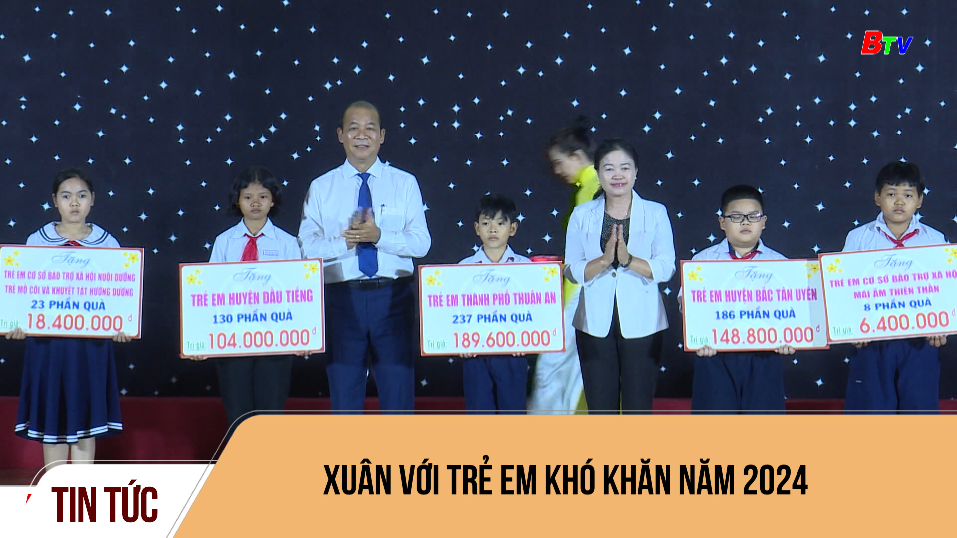 Xuân với trẻ em khó khăn năm 2024