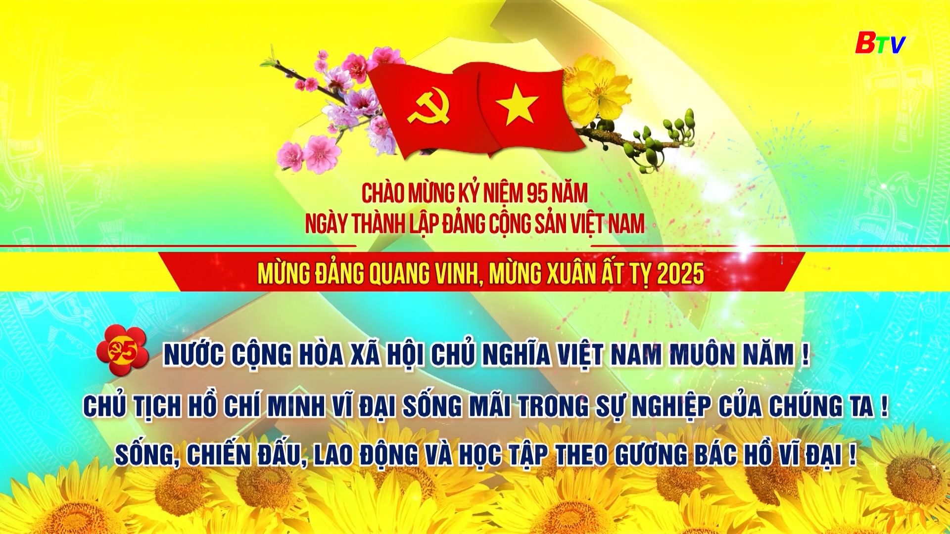 Mừng Đảng quang vinh Mừng xuân Ất Tỵ