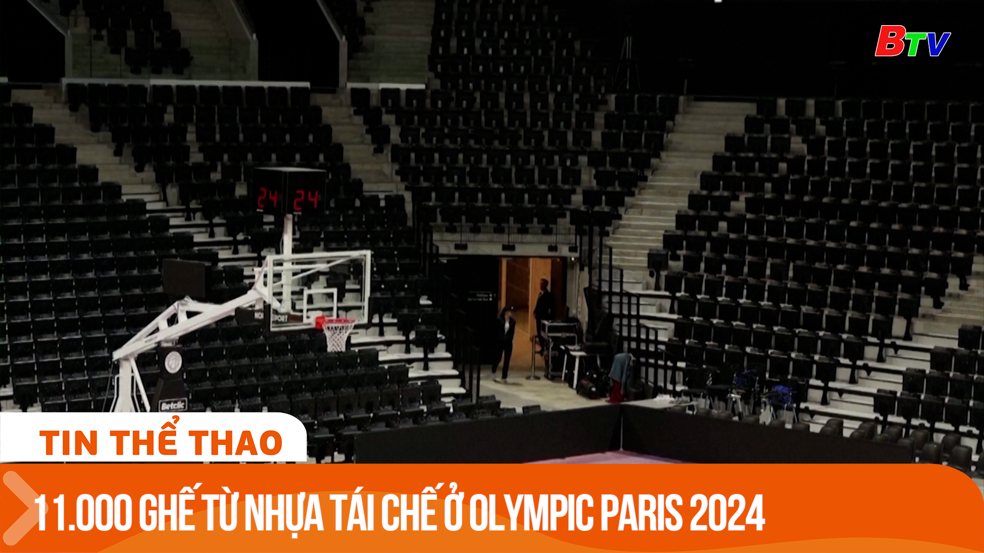 11.000 ghế từ nhựa tái chế ở Olympic Paris 2024 | Tin Thể thao 24h