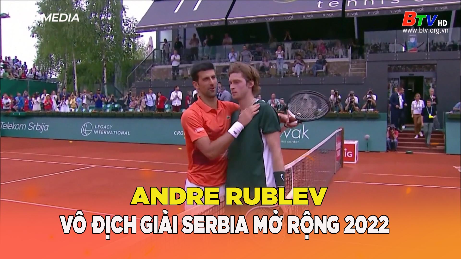 Andre Rublev vô địch Giải Serbia mở rộng 2022