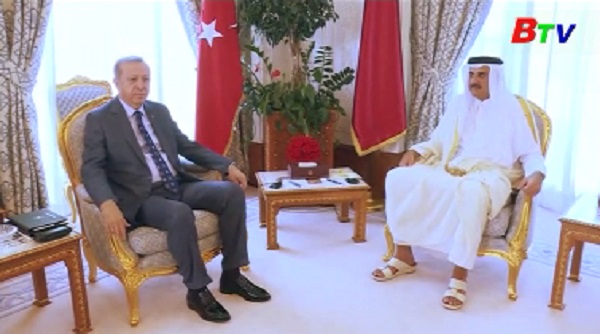 Tổng thống Thổ Nhĩ Kỳ tới Qatar