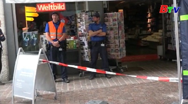 Tấn công bằng cưa máy ở Thụy Sĩ, 5 người bị thương
