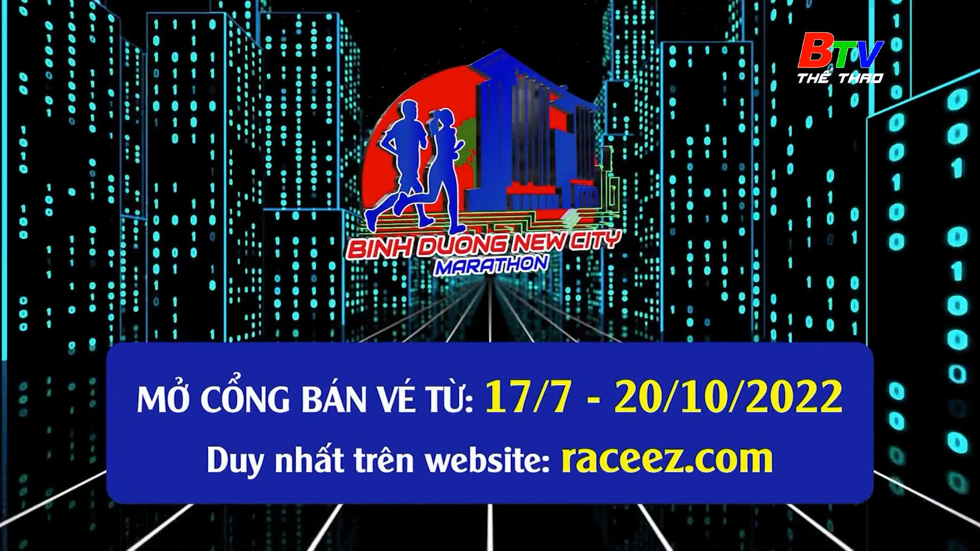 Thông tin về bán vé Giải Marathon Quốc tế TP. Mới Bình Dương  năm 2022 -Cúp Sâm Ngọc Linh Kon Tum K5