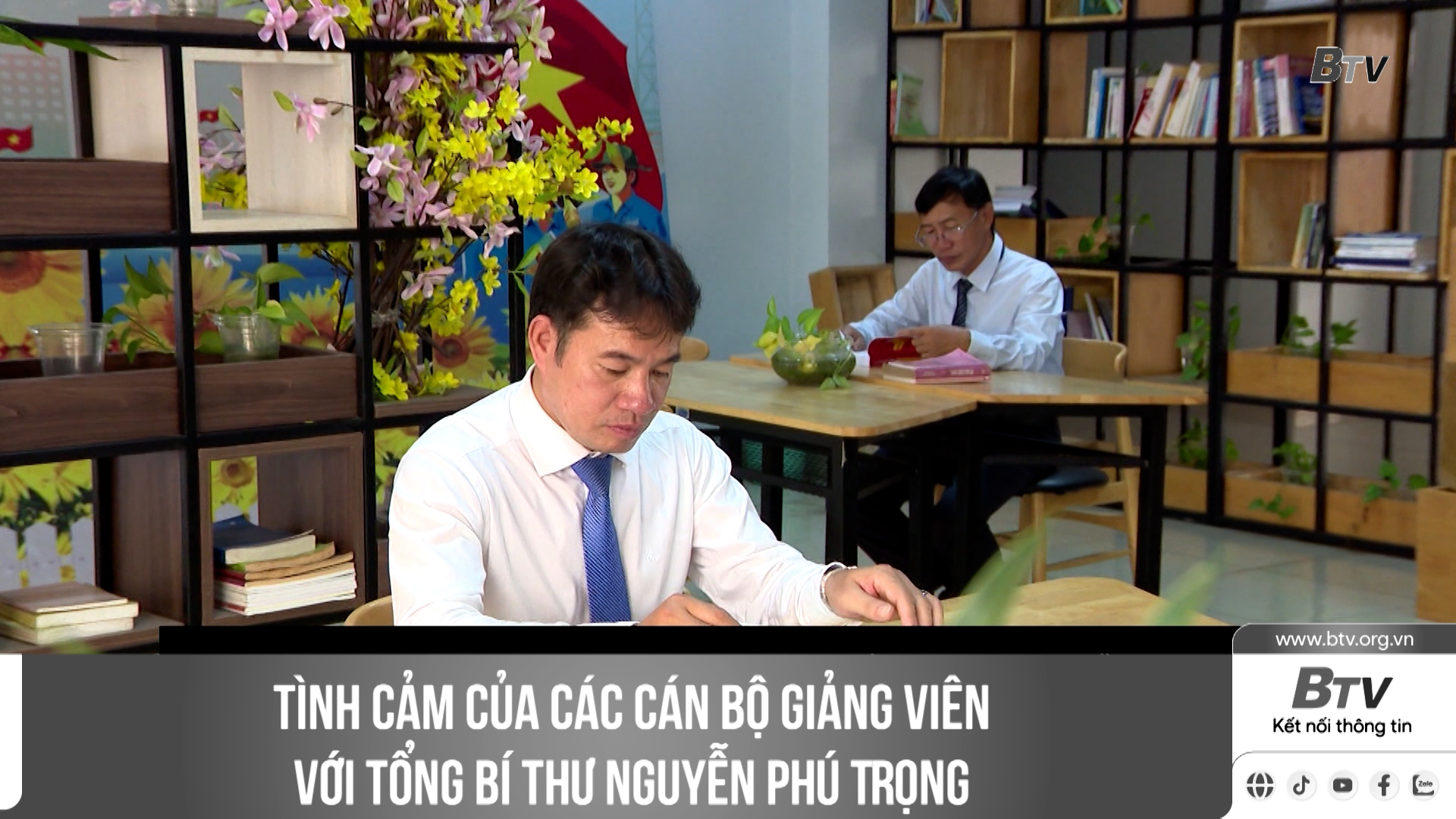 Tình cảm của các cán bộ giảng viên với Tổng Bí thư Nguyễn Phú Trọng