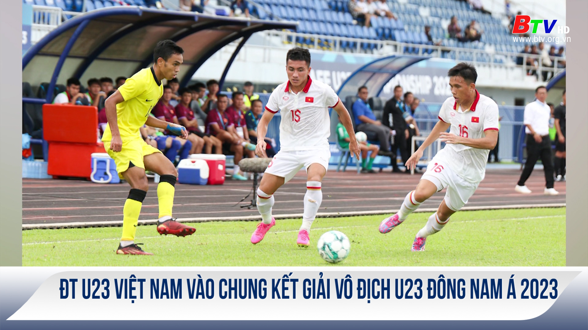 ĐT U23 Việt Nam vào chung kết Giải vô địch U23 Đông Nam Á 2023