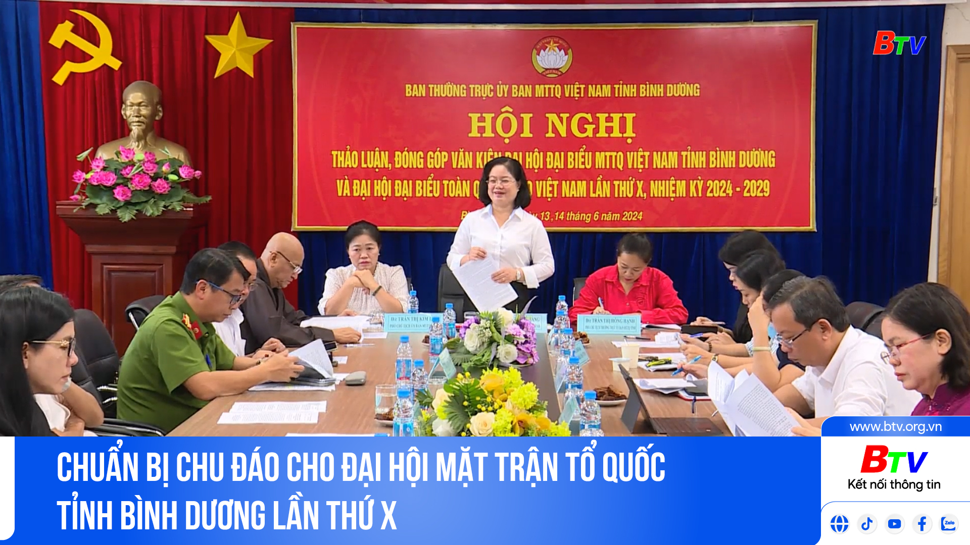 Chuẩn bị chu đáo cho Đại hội Mặt trận Tổ quốc tỉnh Bình Dương lần thứ X