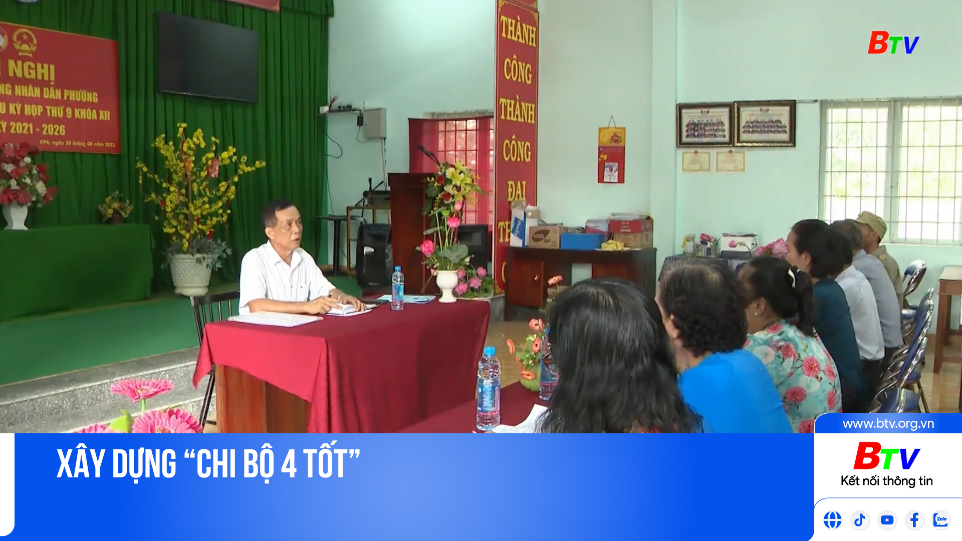 Xây dựng “Chi bộ 4 tốt”