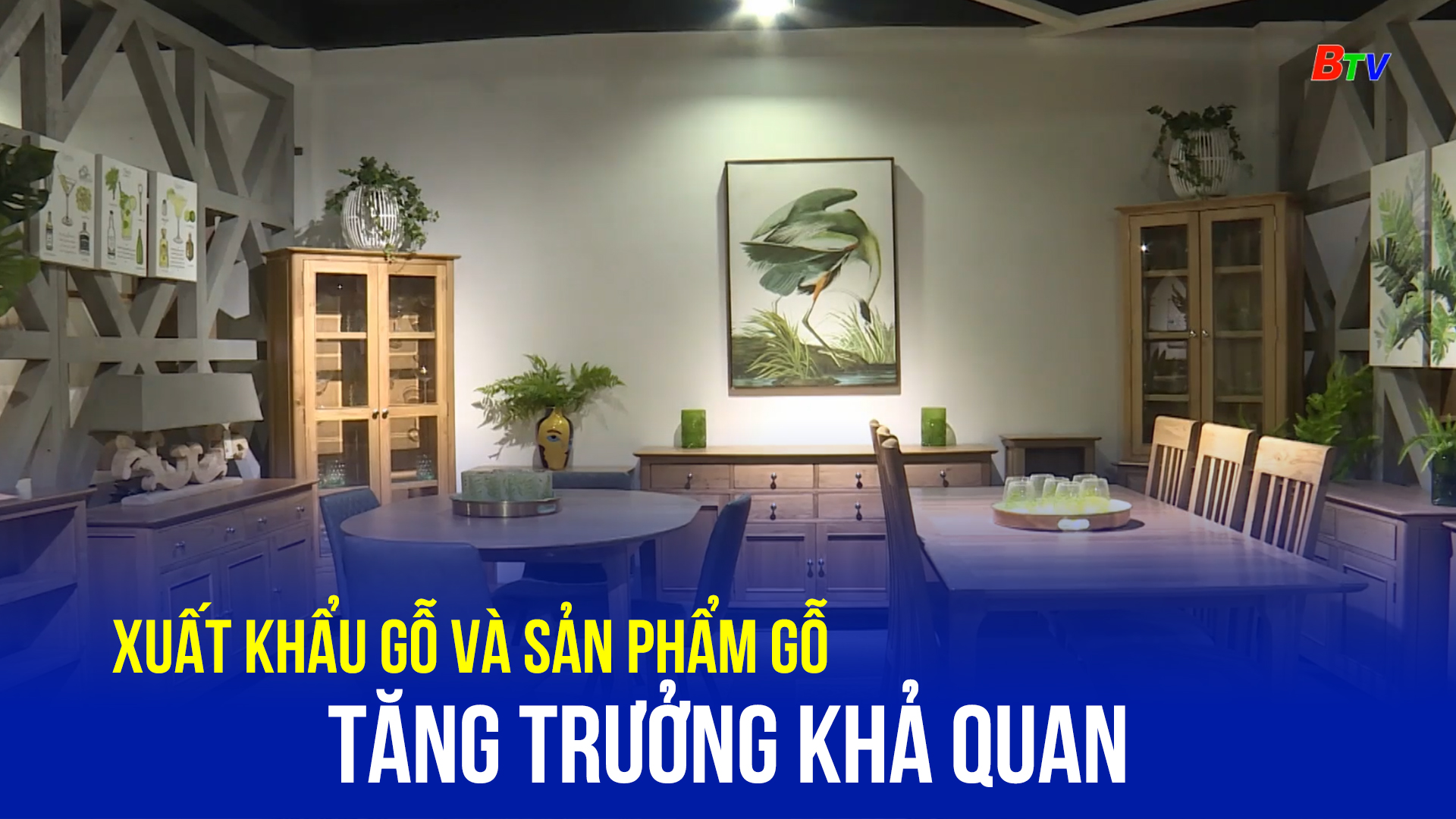 Xuất khẩu gỗ và sản phẩm gỗ tăng trưởng khả quan