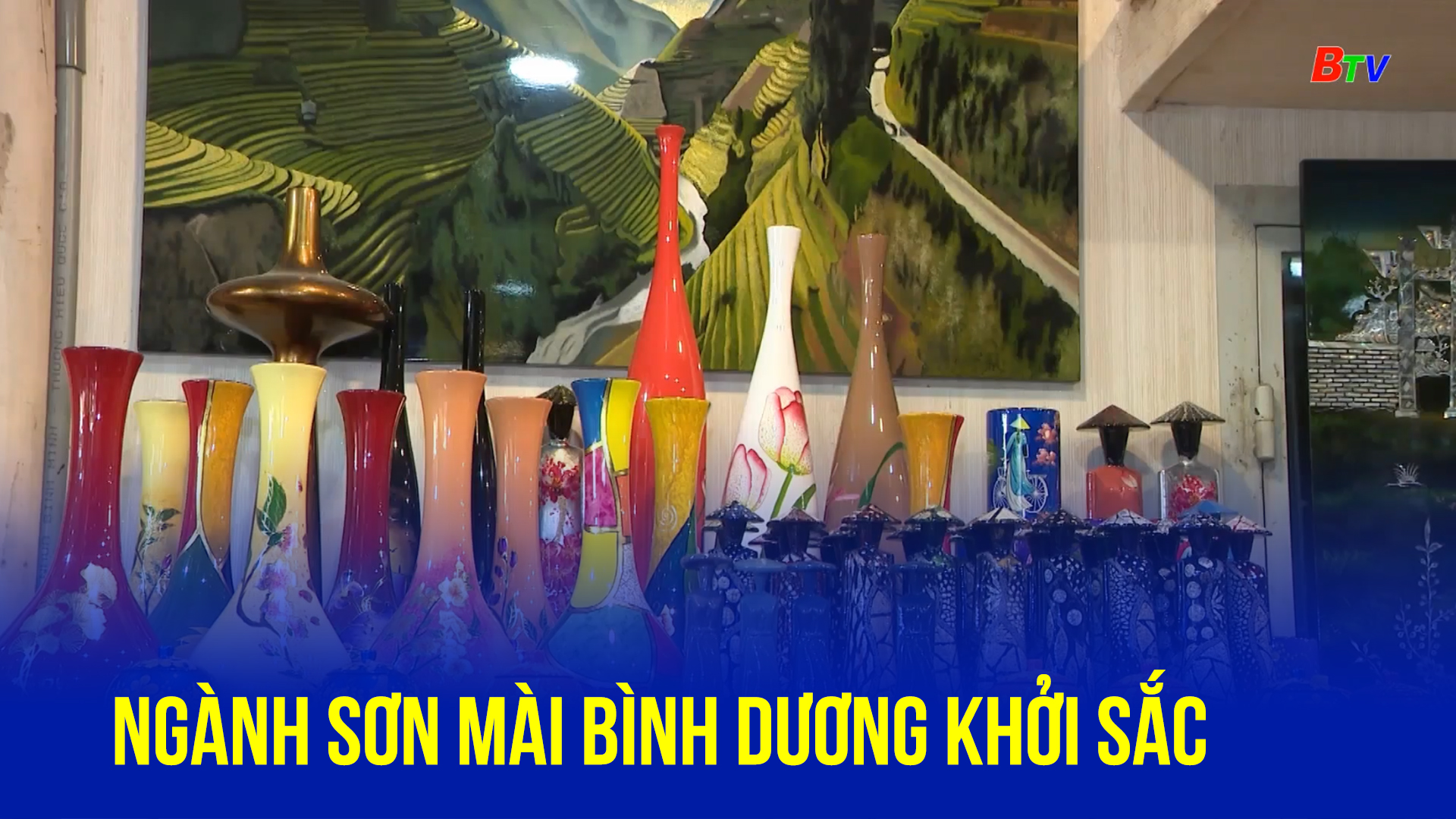 Ngành sơn mài Bình Dương khởi sắc